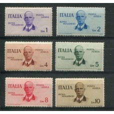 ITALIA Yv. A 078/83 SERIE COMPLETA DE ESTAMPILLAS NUEVAS CON GOMA 45 EUROS SASSONE 60 EUROS