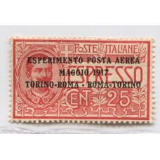 ITALIA Yv. A 001 ESTAMPILLA NUEVA HERMOSA 13 EUROS