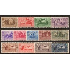 ITALIA Yv. 263/71 + A 21/4 SERIE COMPLETA DE ESTAMPILLAS NUEVAS 210 EUROS SASSONE 300 EUROS