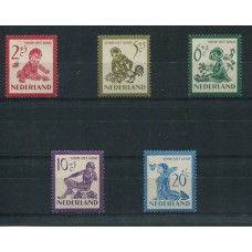 HOLANDA 1950 Yv. 549/53 SERIE COMPLETA DE ESTAMPILLAS NUEVAS 22 EUROS