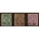 ITALIA Yv. 052/4 SERIE COMPLETA ESTAMPILLAS USADAS 78 EUROS SASSONE 125 EUROS