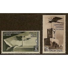 ITALIA Yv. A 066 y 067 ESTAMPILLAS NUEVAS LAS DOS FINALES DE LA SERIE 80 EUROS