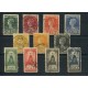 HOLANDA 1923 Yv. 118/28 SERIE COMPLETA DE ESTAMPILLAS USADAS RARA 525 EUROS