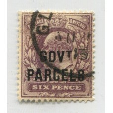 INGLATERRA 1902 Yv. SERVICIO OFICIAL 38 ESTAMPILLA USADA 30 EUROS