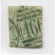 INGLATERRA 1873 Yv. 53 NUMERO DE PLANCHA 11 ESTAMPILLA USADA 110 EUROS