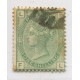 INGLATERRA 1873 Yv. 53 NUMERO DE PLANCHA 13 ESTAMPILLA USADA 90 EUROS