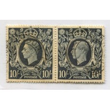 INGLATERRA 1939 Yv. 226 ESTAMPILLA USADA, HERMOSA PAREJA +60 EUROS