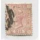 INGLATERRA 1875 Yv. 56 NUMERO DE PLANCHA 10 ESTAMPILLA USADA 75 EUROS