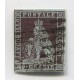 ITALIA ESTADO TOSCANA 1851 Yv. 8 ESTAMPILLA USADA 120 EUROS