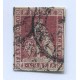 ITALIA ESTADO TOSCANA 1851 Yv. 4a ESTAMPILLA USADA 70 EUROS