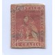 ITALIA ESTADO TOSCANA 1857 Yv. 12 ESTAMPILLA USADA 200 EUROS