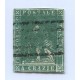 ITALIA ESTADO TOSCANA 1857 Yv. 14 ESTAMPILLA USADA 100 EUROS