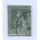 ITALIA ESTADO TOSCANA 1851 Yv. 7a ESTAMPILLA USADA 85 EUROS