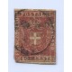 ITALIA ESTADO TOSCANA 1860 Yv. 21 ESTAMPILLA USADA 175 EUROS