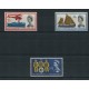 INGLATERRA 1963 Yv. 375A/7A SERIE COMPLETA DE ESTAMPILLAS NUEVAS MINT VARIEDAD CON BANDAS DE FOSFORO