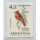 ARGENTINA 1963 GJ 1268A VARIEDAD TIZADO MINT U$ 25