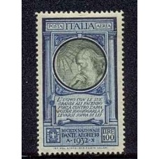 ITALIA Yv. A 031A ESTAMPILLA NUEVA 80 EUROS SASSONE 100 EUROS