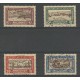 LIECHTENSTEIN 1928 Yv. 78/81 SERIE COMPLETA DE ESTAMPILLAS USADAS 130 EUROS