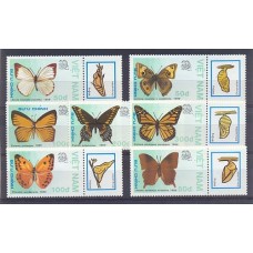 VIET NAM SERIE COMPLETA MINT MARIPOSAS