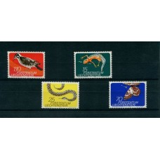 LIECHTENSTEIN MARIPOSAS FAUNA SERIE COMPLETA NUEVA MINT