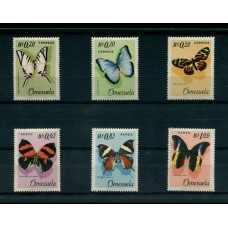 VENEZUELA MARIPOSAS FAUNA SERIE COMPLETA NUEVA MINT