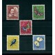 SUIZA 1956 MARIPOSAS SERIE COMPLETA NUEVA MINT