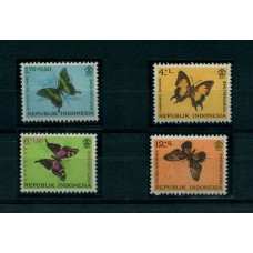 INDONESIA MARIPOSAS SERIE COMPLETA NUEVA MINT