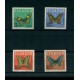 ECUADOR MARIPOSAS SERIE COMPLETA ESTAMPILLAS NUEVAS MINT