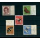 SUIZA 1955 MARIPOSAS SERIE COMPLETA NUEVA MINT