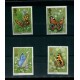INGLATERRA MARIPOSAS FLORES SERIE COMPLETA NUEVA MINT