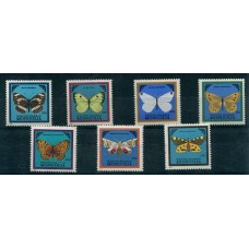 MONGOLIA MARIPOSAS SERIE COMPLETA NUEVA MINT