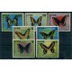 CUBA 1972 Yv. 1605/11 MARIPOSAS SERIE DE ESTAMPILLAS COMPLETA NUEVA MINT