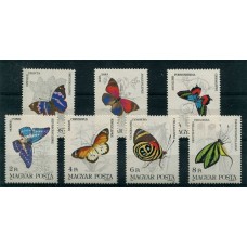 HUNGRIA MARIPOSAS SERIE COMPLETA NUEVA MINT