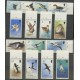 MALVINAS 1987 DEPENDENCIAS SERIE MINT FAUNA MARINA AVES ANIMALES