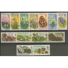 MALVINAS 1972 SERIE COMPLETA MINT CAMBIO DE MONEDA FLORES # 3