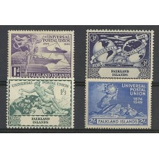 MALVINAS 1949 SERIE COMPLETA MINT AVIONES BARCOS MAPA