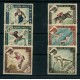 MONACO 1960 Yv. 532/7 SERIE COMPLETA DE ESTAMPILLAS NUEVAS MINT DEPORTES OLYMPICOS CABALLOS