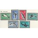 MALVINAS 1980 SERIE COMPLETA MINT FAUNA MARINA DELFINES