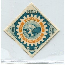 MONACO 1955 Yv. 440 ESTAMPILLA NUEVA MINT ROTARY