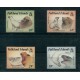 MALVINAS 1987 SERIE COMPLETA DE ESTAMPILLAS MINT FAUNA MARINA