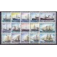 MALVINAS 1977 SERIE MINT VARIEDAD DE BARCOS