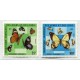 FAUNA AFARS ET ISSAS MARIPOSAS SERIE COMPLETA DE ESTAMPILLAS MINT