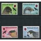 MALVINAS 1980 AVES SERIE COMPLETA DE ESTAMPILLAS MINT