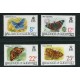 MARIPOSAS GUERNSEY SERIE COMPLETA DE ESTAMPILLAS MINT