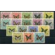 MARIPOSAS GUINEA SERIE COMPLETA DE ESTAMPILLAS MINT