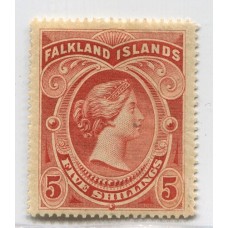 MALVINAS 1898 Yv. 17 ESTAMPILLA NUEVA CON GOMA EUROS 325