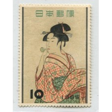 JAPON 1955 Yv. 571 ESTAMPILLA MINT PINTURA 32,50 euros