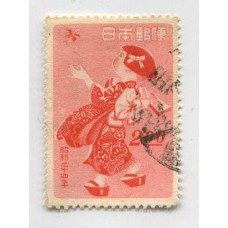 JAPON 1948 Yv. 404 ESTAMPILLA USADA