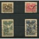 JAPON 1919 Yv. 152/5 SERIE COMPLETA DE ESTAMPILLAS NUEVAS USADAS 40 EUROS