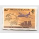 MALVINAS 1984 ESTAMPILLA MINT AVION BARCO